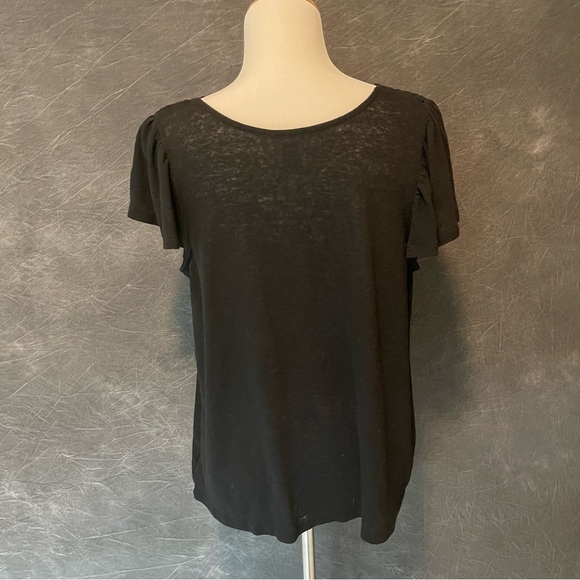 Old Navy Flutter Sleeve Shirt - Picture 2 of 9